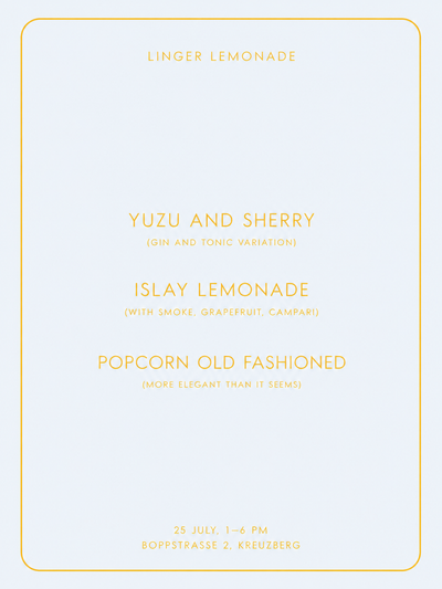 LINGER LEMONADE