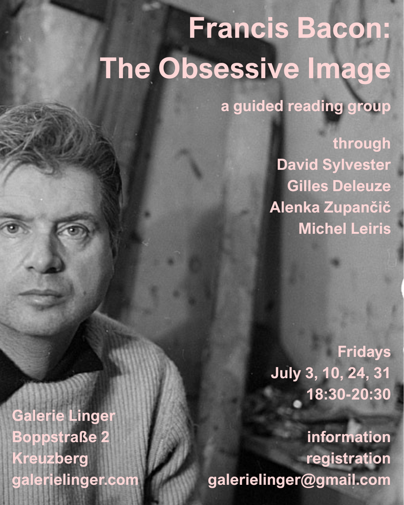 FRANCIS BACON: THE OBSESSIVE IMAGE
