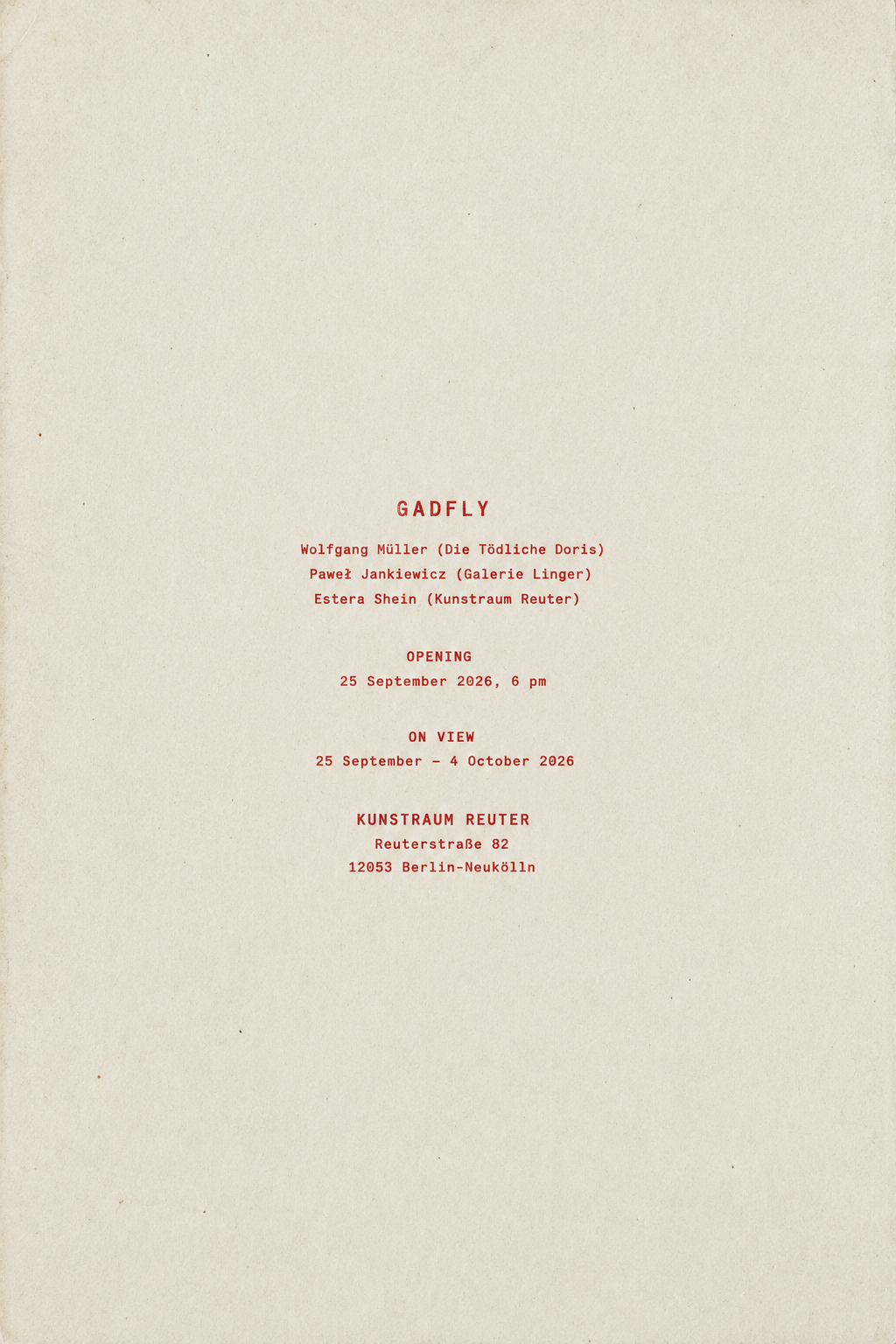GADFLY