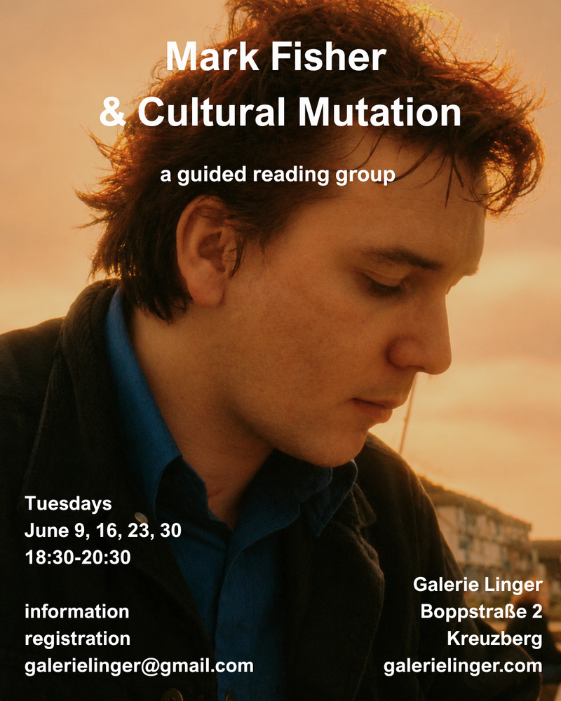 MARK FISHER & CULTURAL MUTATION