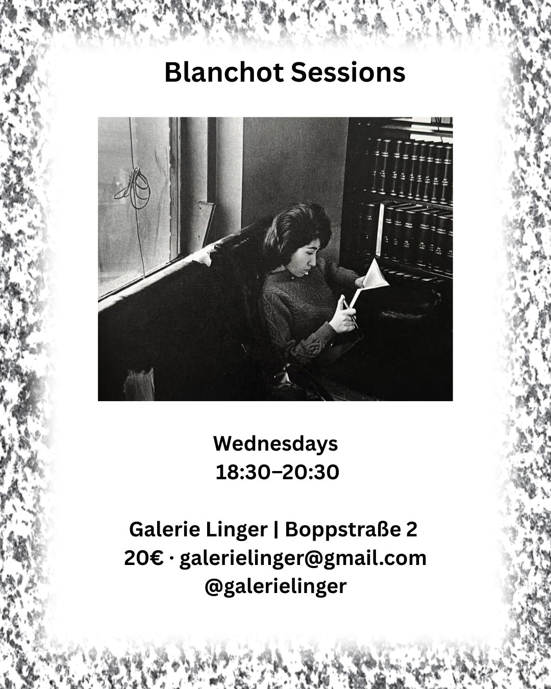 BLANCHOT SESSIONS #4