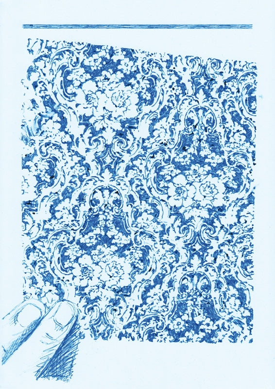 BLUE UNTITLED (WALLPAPER?)