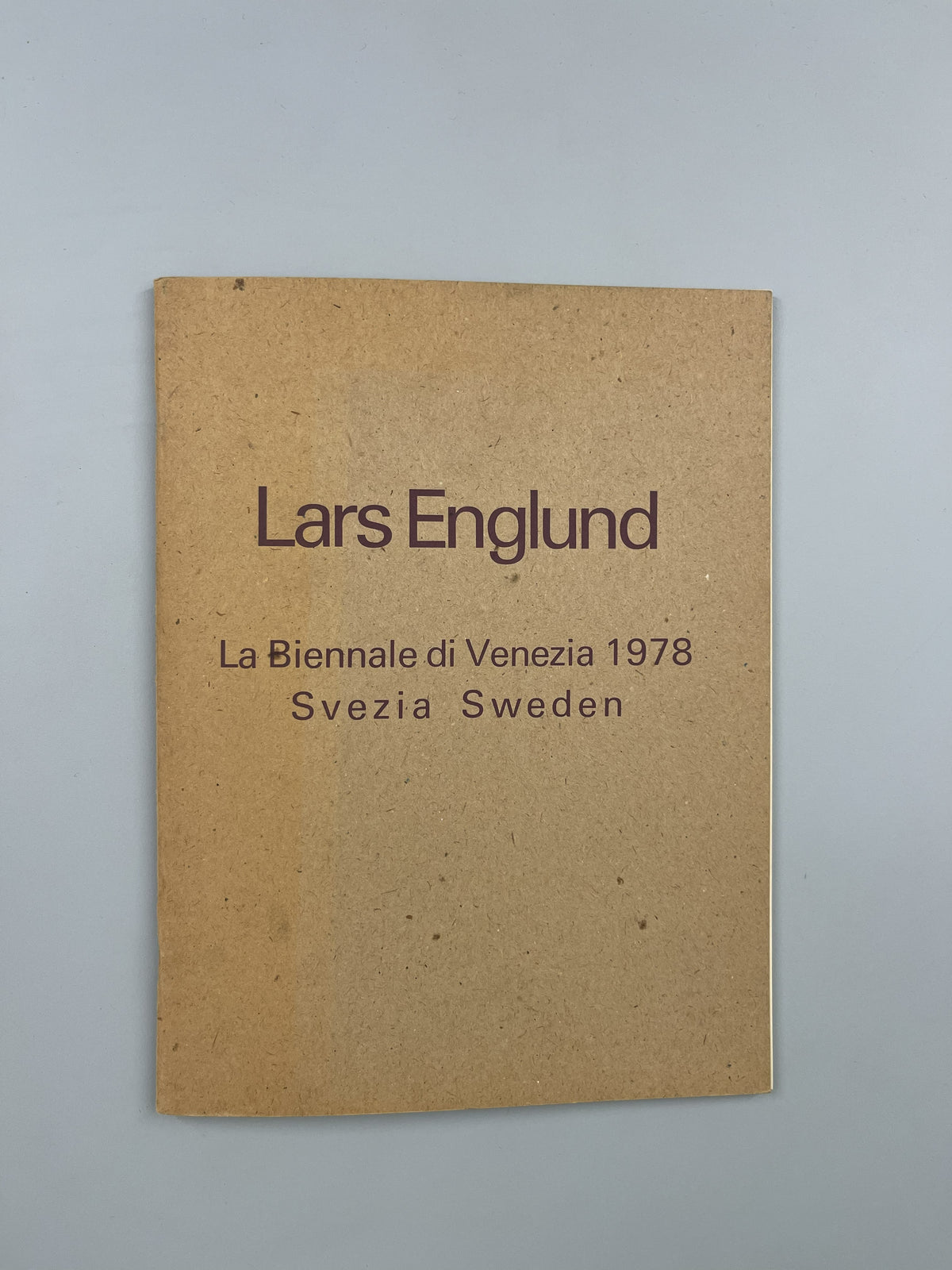 LA BIENNALE DI VENEZIA 1978