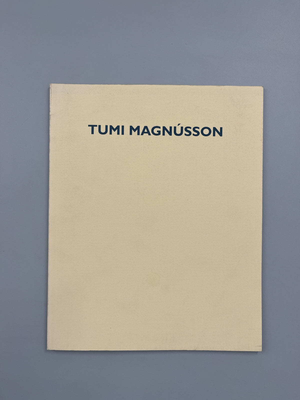 TUMI MAGNÚSSON 2 AUG-15 SEP