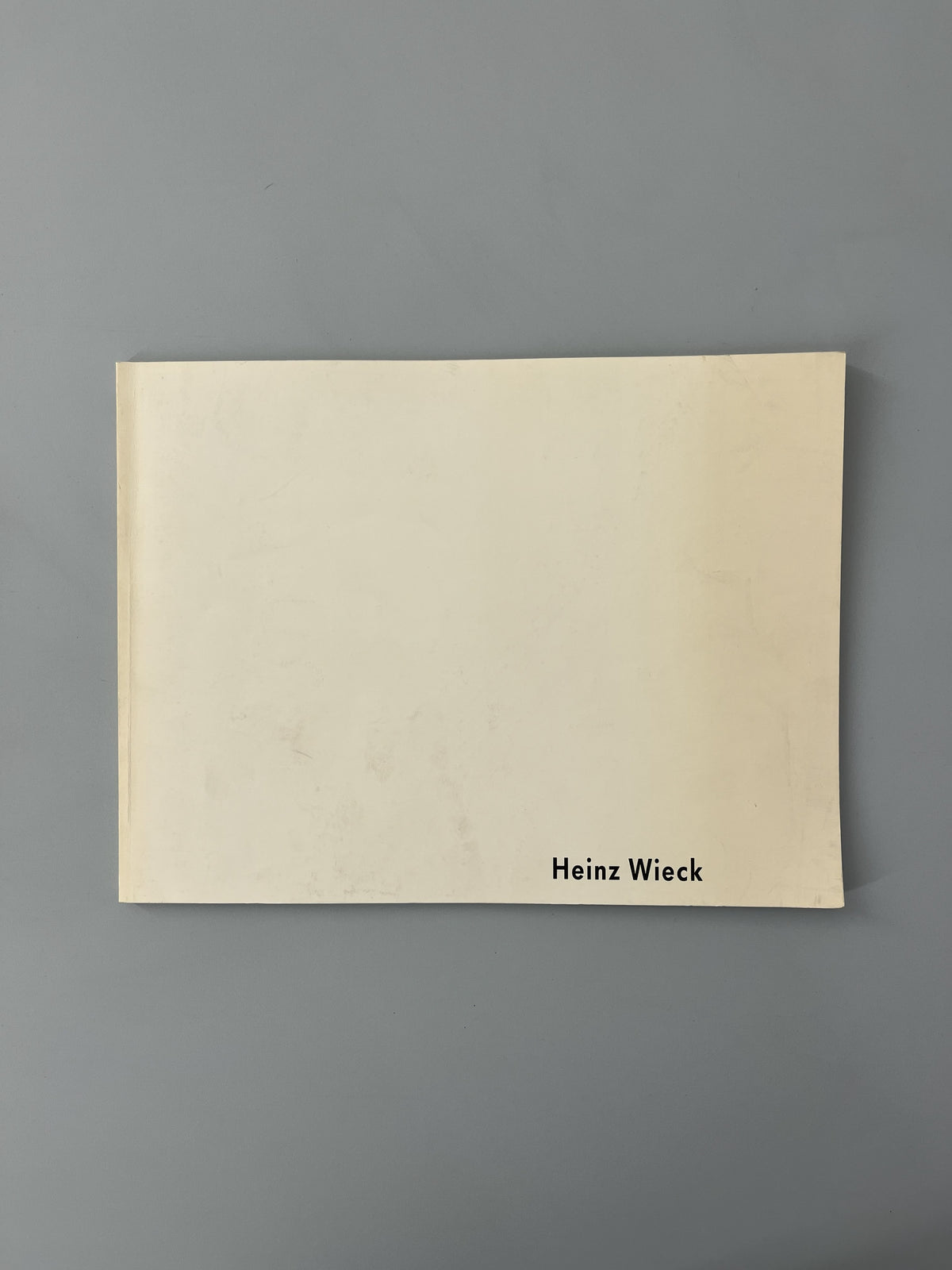 HEINZ WIECK. ZEICHNUNGEN UND SKULPTUREN