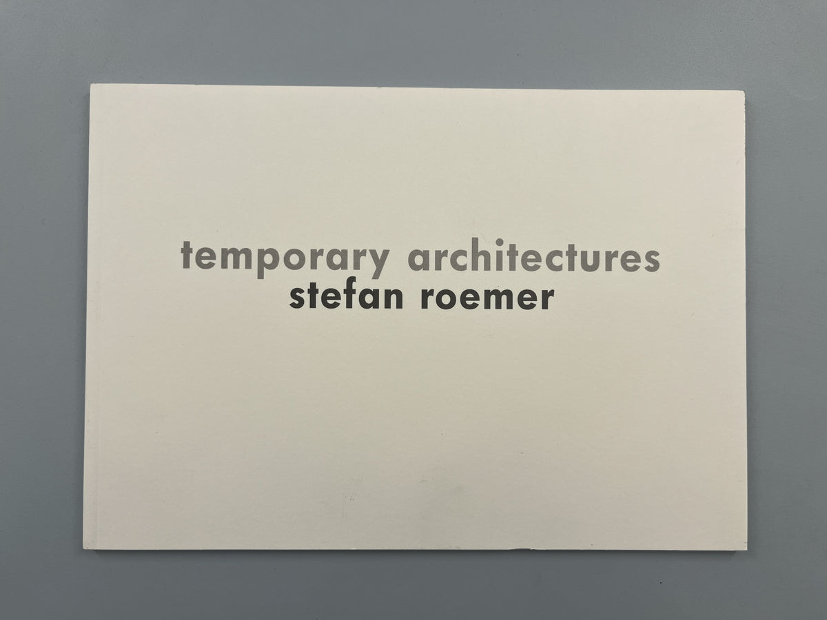 TEMPORARY ARCHITECTURES