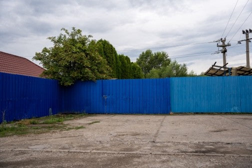 BLUE FENCE