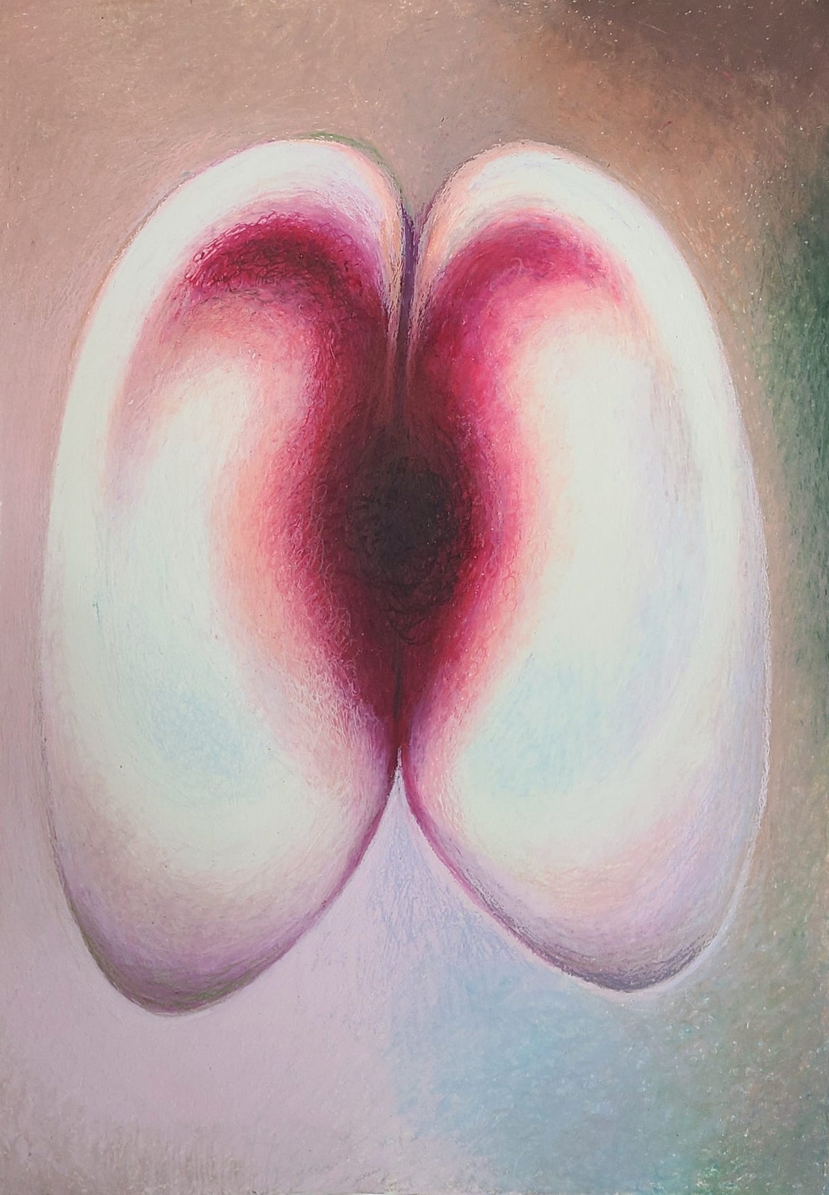 UNTITLED IN PEARL AND BLUSH, 2025