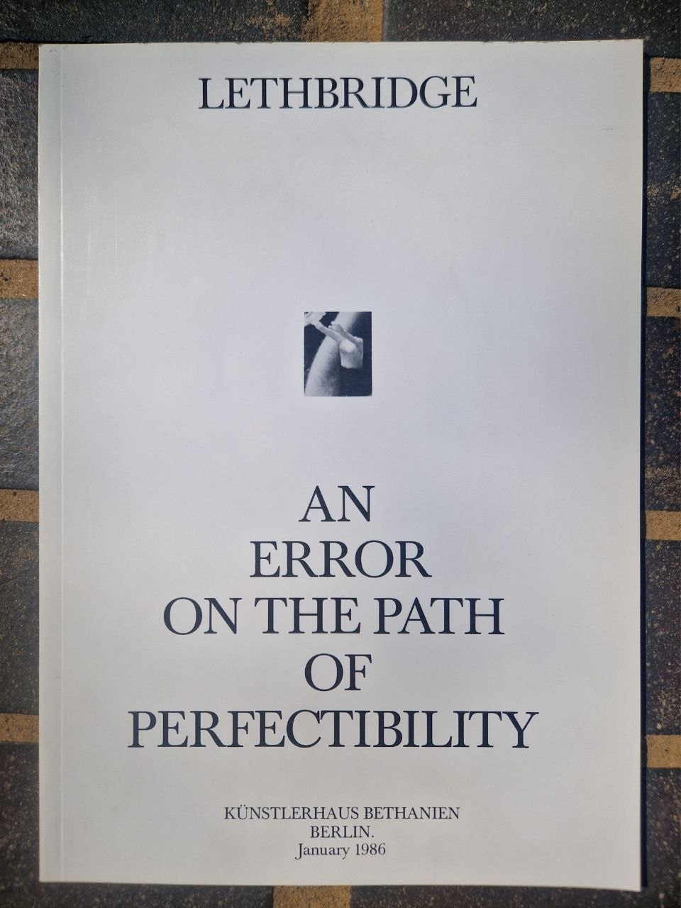 AN ERROR ON THE PATH OF PERFECTABILITY